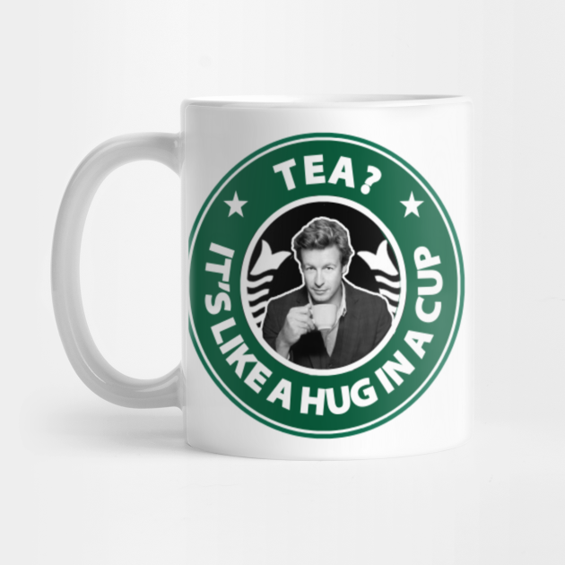 Patrick Jane Starbucks Tea The Mentalist Mug TeePublic